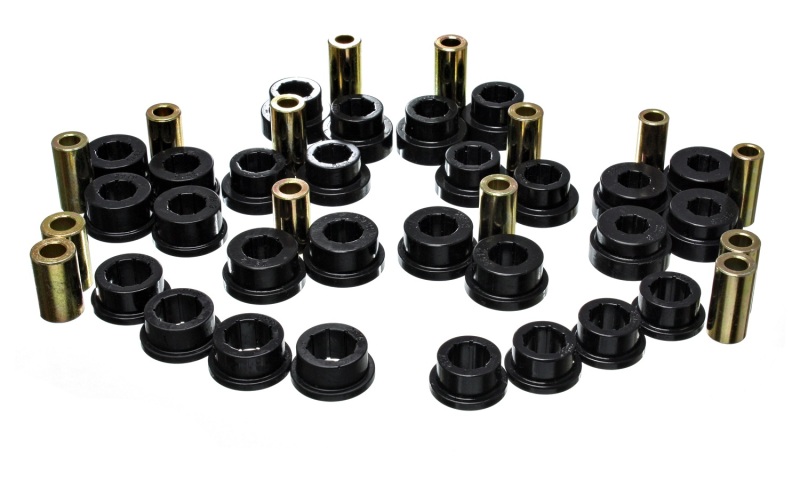 Scion FR S Control Arm Bushing Set - Front - Energy Suspension - Performance Polyurethane - Black - `13-`27